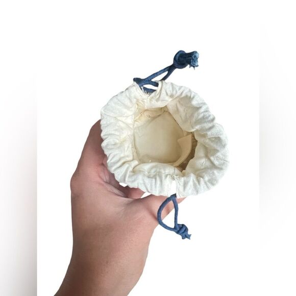 CHRISTIAN DIOR Novelty Straw Pouch Mini Bag - Picture 6 of 8